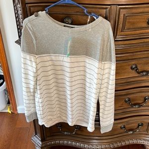 StitchFix pink clover top